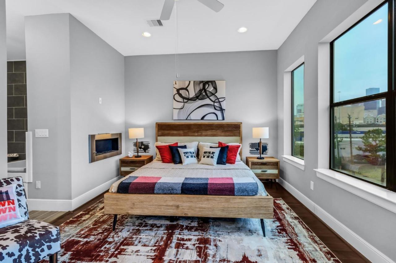 Modern, Houston Inspired House With Best Views Of Downtown! - Less Than 1 Mile To Eado Midtown Bars Home ภายนอก รูปภาพ